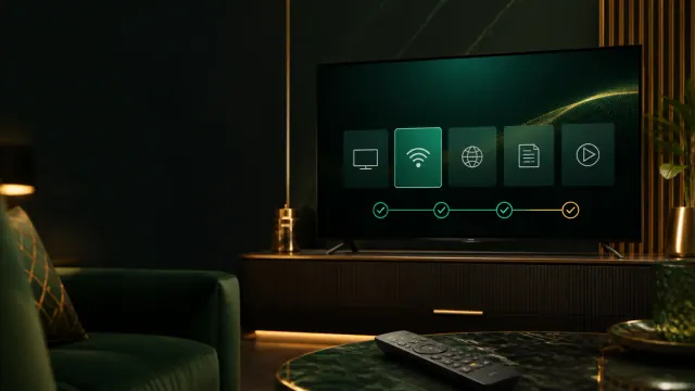 Setting up IPTV on a Smart TV